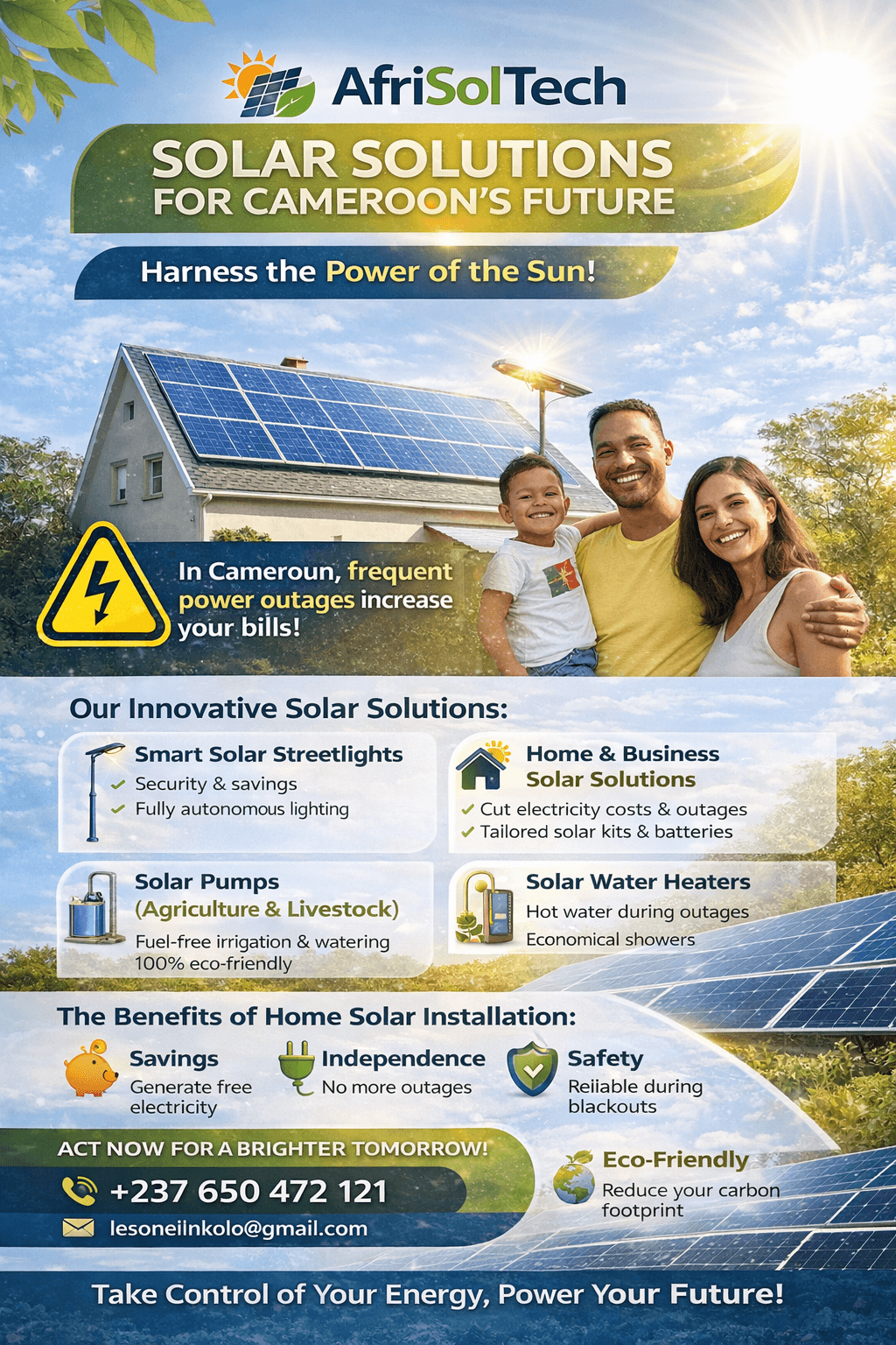 Installateur qualifié d'électricité solaire