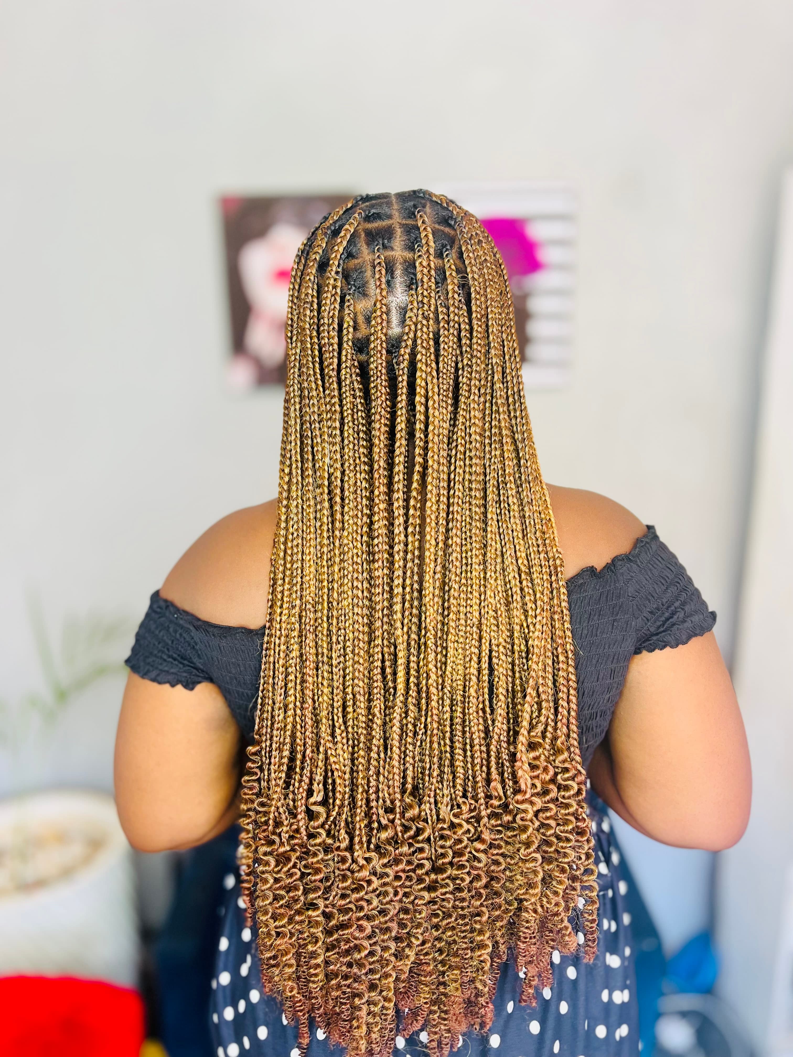 Knotless braids